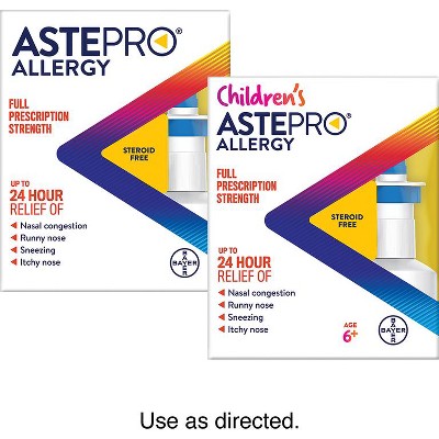 Save $4.00 on any ONE (1) Astepro® Allergy or Children's Astepro® Allergy product 60 sprays