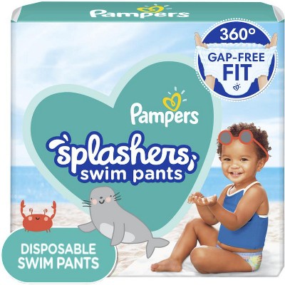 Save $2.00 ONE BAG Pampers Splashers Diapers (excludes trial/travel size).