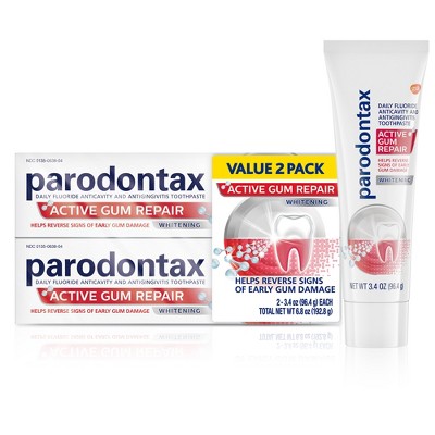 10% off Parodontax toothpaste & mouthwash
