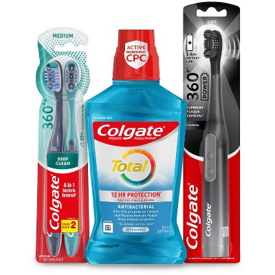 SAVE $2.00 On any ONE (1) Colgate® 360°® Manual Toothbrush, Adult or Kids Battery Powered Toothbrush, Mouthwash or Mouth Rinse (500mL or larger)