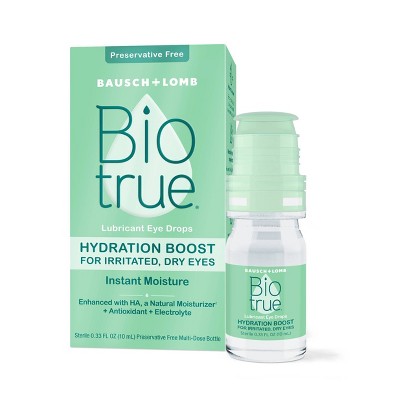 $3 off 10-ml. Biotrue hydration boost dry eye drops