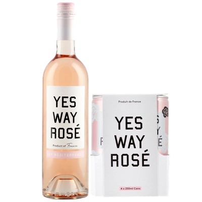 Earn a $5.00 rebate on the purchase of TWO (2) 750ml bottles or 4pk cans of Yes Way Rosé.
A rebate from BYBE will be sent to the email associated with your account. Valid one-time use.