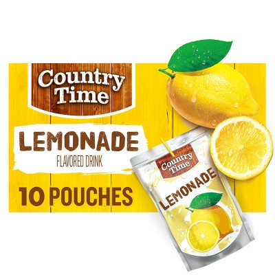 5% off 10-pk. Country Time lemonade pouches