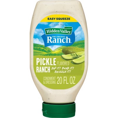 10% of 20-fl oz. Hidden Valley pickle & garlic ranch