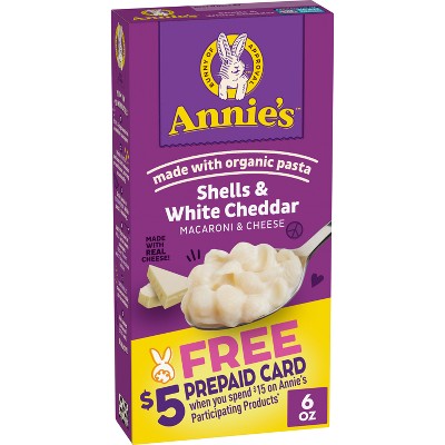$1.39 price on select Annie's macaroni & cheese