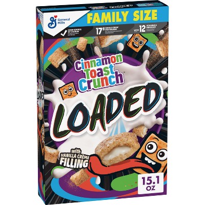 20% off 15.1-oz. General Mills new loaded cereal