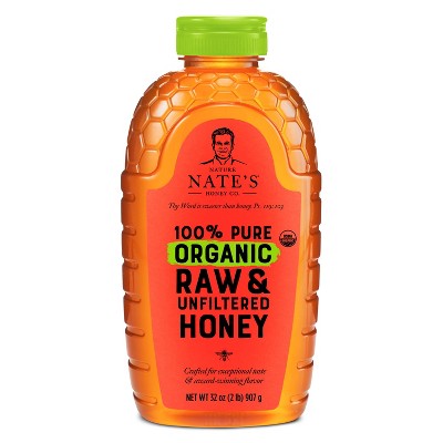 10% off 32-oz. Nature Nate's 100% pure raw unfiltered organic honey