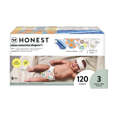 Save $3 on The Honest Company value-size disposable diapers