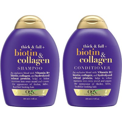 Save $2.00 on ONE (1) OGX® Biotin & Collagen Shampoo or Conditioner 13oz Only