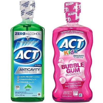 $1.00 OFF any ONE (1) ACT® Kids or Adult product (excludes Kids Toothpaste, trial/travel sizes)