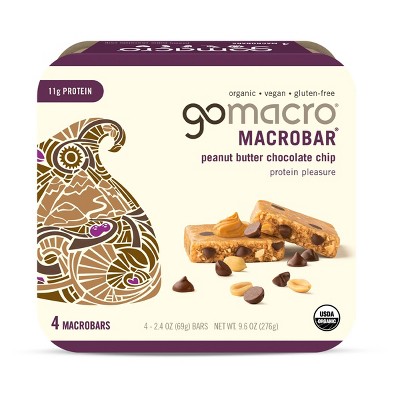10% off 4-ct. GoMacro peanut butter & oatmeal chocolate chip macrobar multipack