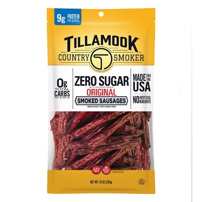 25% off Tillamook zero sugar sausages & jerky