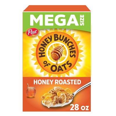 5% off 28-oz. Honey Bunches of oats breakfast cereal