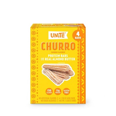 $1 off 6.36-oz. 4-ct. Unite foods churro & jelly protein bar