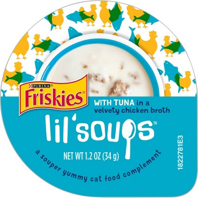 5% off 1.2 & 1.55-oz. Friskies Lil grillers, gravies & soups wet cat food
