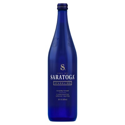 20% off Saratoga Spring Water - 28 fl oz glass bottle