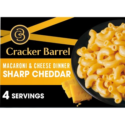 $2.99 price on select Cracker Barrel mac & cheese dinner