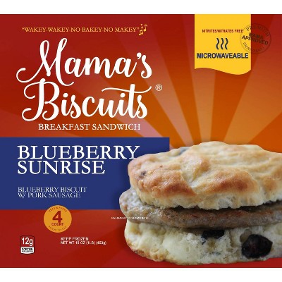 15% off 4-ct. Mama's biscuits frozen breakfast sandwiches