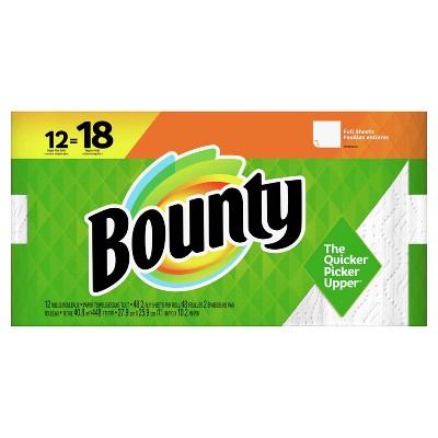 Save $1.00 On ONE Bounty Paper Towel Product 4 ct or larger (includes Double Plus Roll).