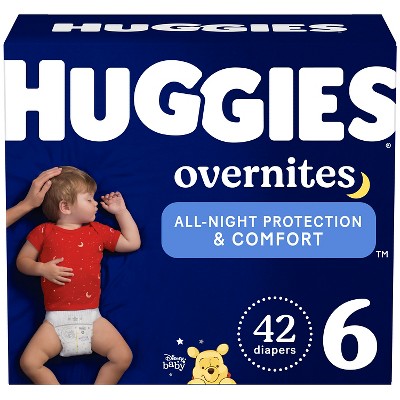 Save $4 on Huggies disposable overnight diapers