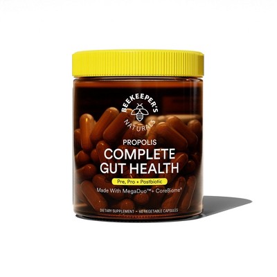 15% off 60-ct. Beekeepers naturals propolis gut health capsules