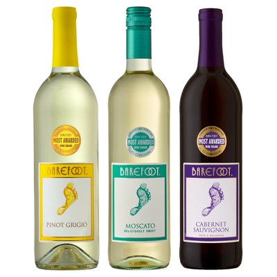 Earn a $2.00 rebate on the purchase of any TWO (2) 750ml or larger bottle of Barefoot Cellars Wine (All Varietals, Excludes Barefoot Bubbly).
A rebate from BYBE will be sent to the email associated with your account. Maximum of three eligible rebates.