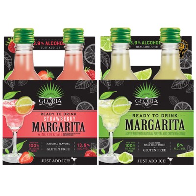Earn a $3.00 rebate on the purchase of TWO (2) 4-pack 187ml bottles of Rancho la Gloria Margarita Wine Cocktails (Lime or Strawberry).
A rebate from BYBE will be sent to the email associated with your account. Maximum of three eligible rebates.