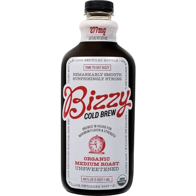 25% off 48-fl oz. Bizzy cold brew coffee