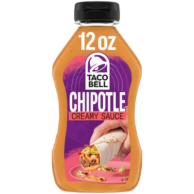 20% off 12-fl oz. Taco Bell creamy sauces