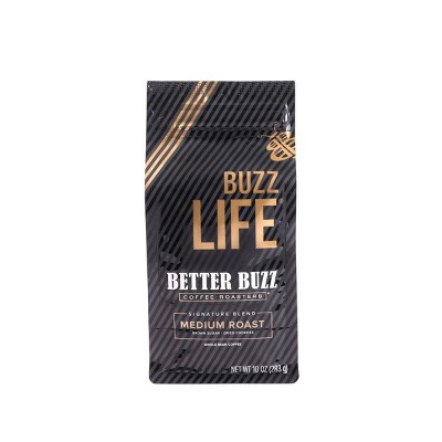 15% off 10 & 12-oz. Better Buzz Life medium roast coffee