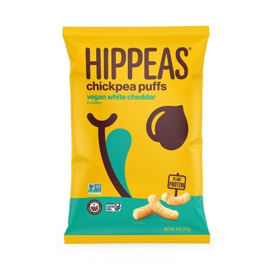 Save $1 on 4-oz. Hippeas white cheddar puffs