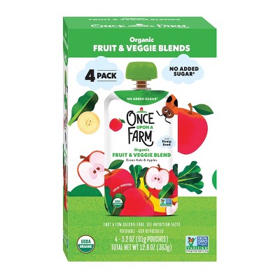 $1 off 4 & 8-ct. Once Upon a Farm kids' snack variety pack