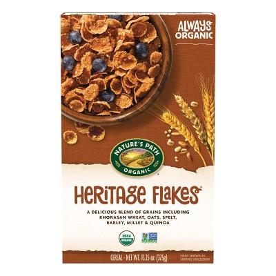 15% off 13.25-oz. Nature's Path heritage flakes breakfast cereal