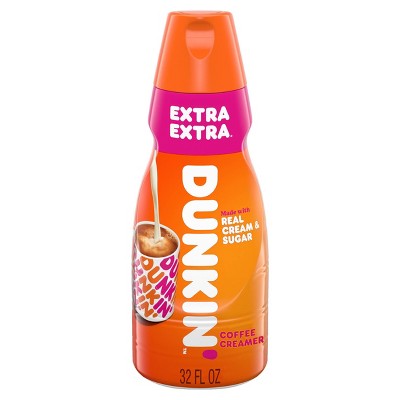 15% off Dunkin' creamers