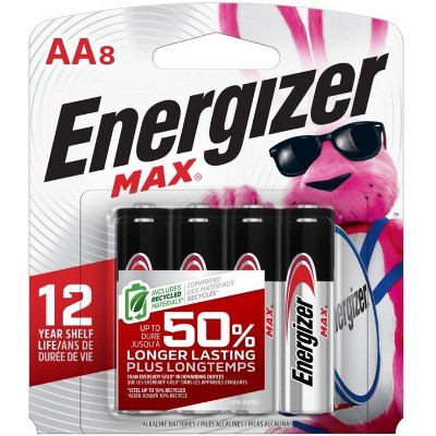 Save $0.50 on any ONE (1) pack of Energizer®
Batteries up to 20 ct.