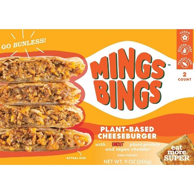 20% off 8.8 & 9-oz. Mings Bings plant based frozen food