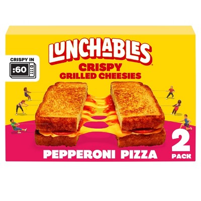40% off 2-ct. Lunchables cheese & pepperoni frozen grilled cheesies