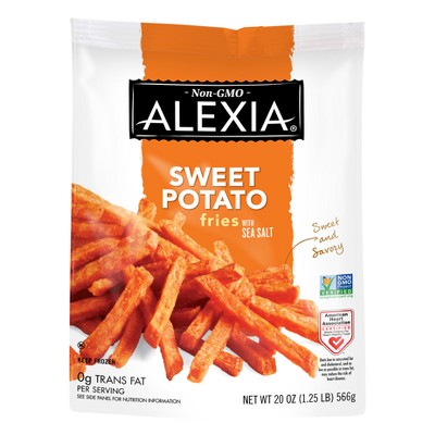 $3.99 price on select Alexia frozen foods