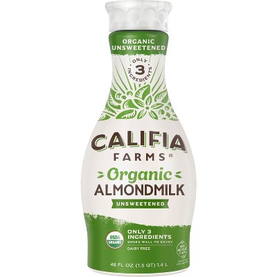 $1 off 48-fl oz Califia Farms organic milk