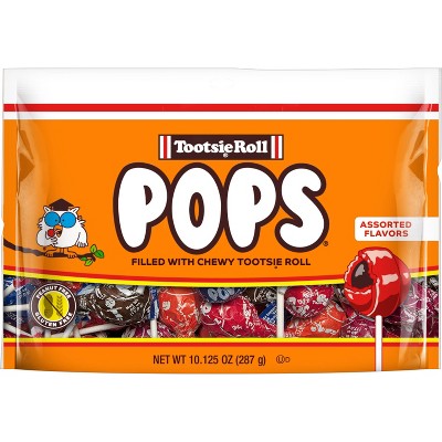 15% off 10.125-oz. Tootsie Pops candy lollipops standup bag