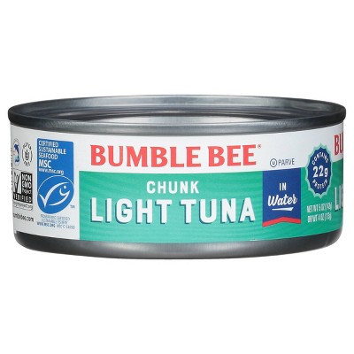 Save 15% on Bumble Bee chunk light tuna in water