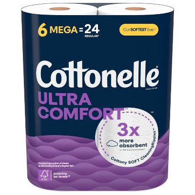 Buy 1, get 1 25% off on select Cottonelle toilet paper & flushable wet wipes