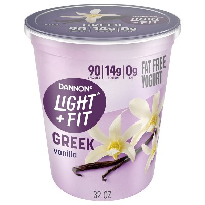 10% off 32-0z. Light + Fit nonfat gluten-free vanilla yogurt