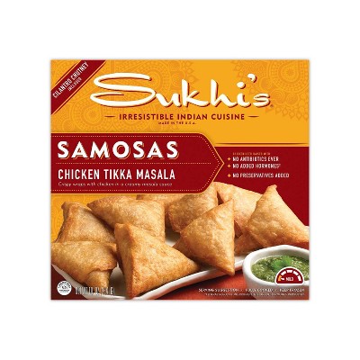 15% off 10-oz. Sukhi's frozen samosas