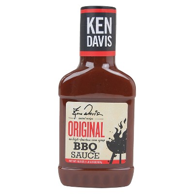 15% off 18.5-oz. Ken Davis original BBQ sauce