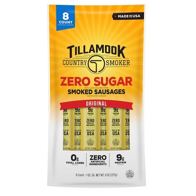 $2 off 8-oz. Tillamook zero sugar original wrapped sausages