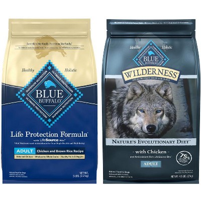 Save $3.00 when you buy any ONE (1) bag of BLUE Dry Dog Food (4lb or larger)