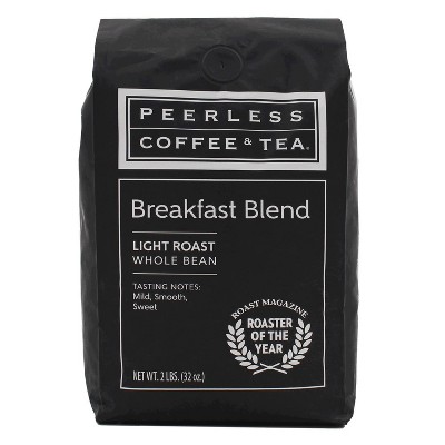20% off 32-oz. 2-lb. Peerless whole bean coffee