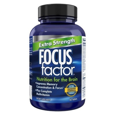 Save $5 on Focus Factor extra strength brain supplement & complete multivitamin tablets