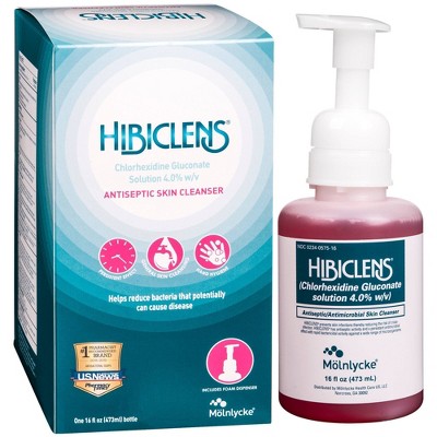10% off 16-fl oz. Hibiclens antimicrobial antiseptic soap & skin cleanser with foaming pump